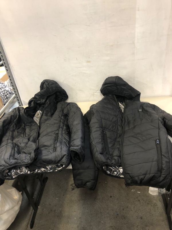 Photo 1 of generic Size small/ m womens warm up puffy jackets ( 2 pack ) 