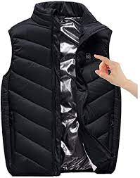 Photo 1 of black heated vest size men L/XL 