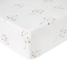 Photo 1 of LifeTree Soft Fitted Crib Sheet 52x28x9 Inch (Pack of 1)