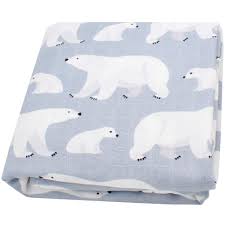 Photo 1 of LIFETREE BABY MUSLIN SWADDLE BLANKET  47 x 47 inches