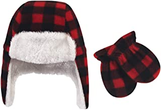 Photo 1 of Hudson Baby
Unisex Fleece Trapper Hat and Mitten Set