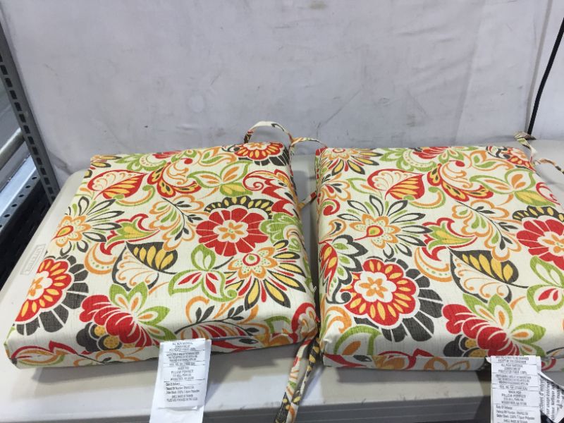 Photo 1 of 18" x 16" 2 PACK OUTDOOR CUSHIONS