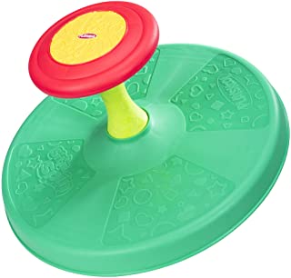 Photo 1 of Playskool Sit ‘n Spin Classic Spinning Activity Toy for Toddlers Ages Over 18 Months (Amazon Exclusive),Multicolor (MAJOR SMASHES TO POST AND PACKAGING FROM EXPOSURE)

