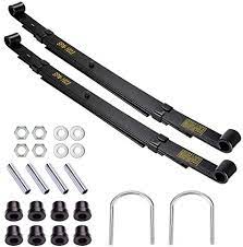 Photo 1 of 10L0L Golf Cart Heavy Duty Deluxe Rear Leaf Spring Kit for Club Car Precedent 2004-up, 4 Leafs (Layers), Replace OEM# 102509301, 102513001
 (MAJOR DAMAGES TO PACKAGING FROM EXPOSURE, POSSIBLY MISSING HARDWARE)