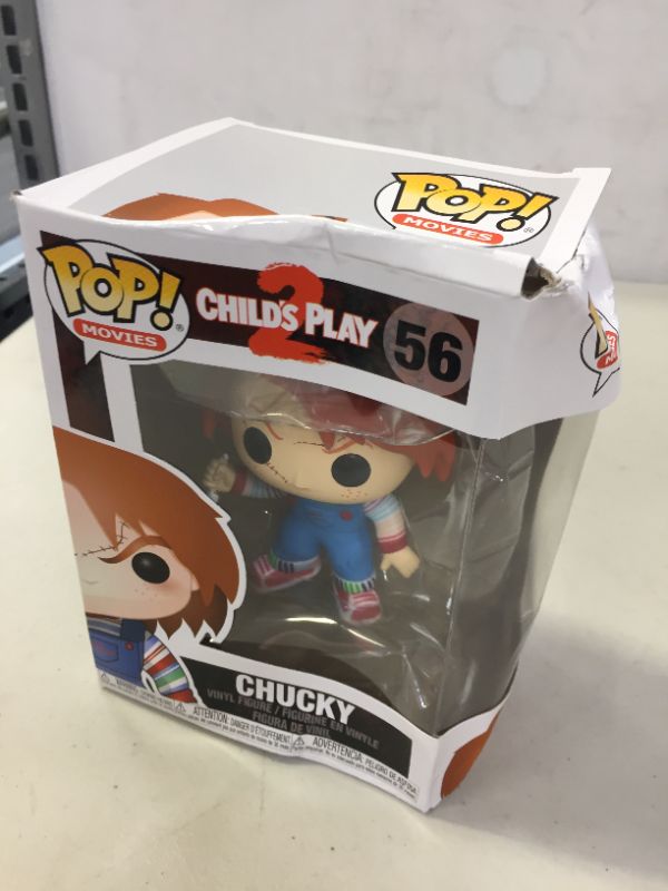 Photo 2 of Funko POP Movies: Chucky Vinyl Figure, Multi, Standard (3362) (MAJOR SMASHES TO BOX)