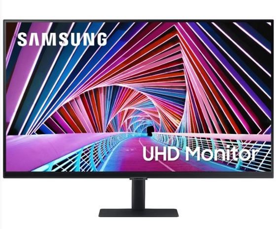 Photo 1 of Samsung - A700 Series 27" IPS LED 4K UHD Slim Monitor with HDR - Black