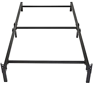 Photo 1 of Amazon Basics Metal Bed Frame, 6-Leg Base for Box Spring and Mattress - Twin, 74.5 x 38.5-Inches, Tool-Free Easy Assembly (B07D4BD5D3)