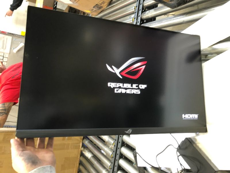 Photo 4 of ASUS ROG Swift 27” 1440P Gaming Monitor (PG279QM) - WQHD (2560 x 1440), Fast IPS, 240Hz, 1ms, G-SYNC, NVIDIA Reflex Latency Analyzer, DisplayHDR400, Eye Care, HDMI, DisplayPort, USB, Height Adjustable