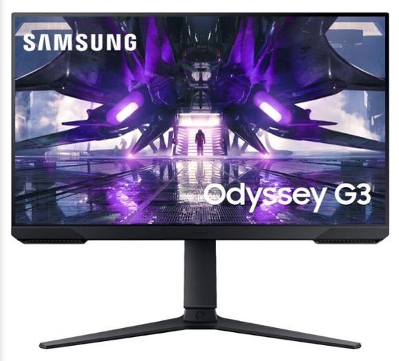 Photo 1 of Samsung - Odyssey AG3 24" Flat FHD 1ms AMD FreeSync Gaming Monitor - Black