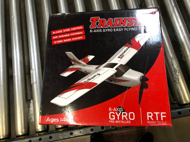Photo 2 of RC Plane Remote Control Airplane 3 Channel with 2.4Ghz Radio Control 6 Axis Gyro, Durable EPP Foam, Easy & Ready to Fly for Beginners,Great Little Plane for Kids and Adults
