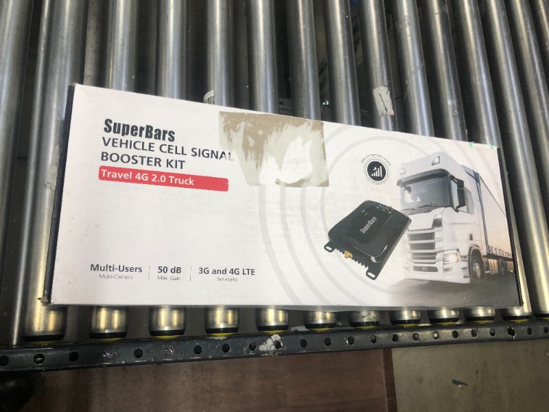 Photo 2 of SuperBars Cell Phone Signal Booster for Truck, RV, SUV, Camping, Motorhome. Bendable Antenna. Cell Phone Booster for All U.S. Carriers-Verizon AT&T T-Mobile Sprint & More, FCC Approved