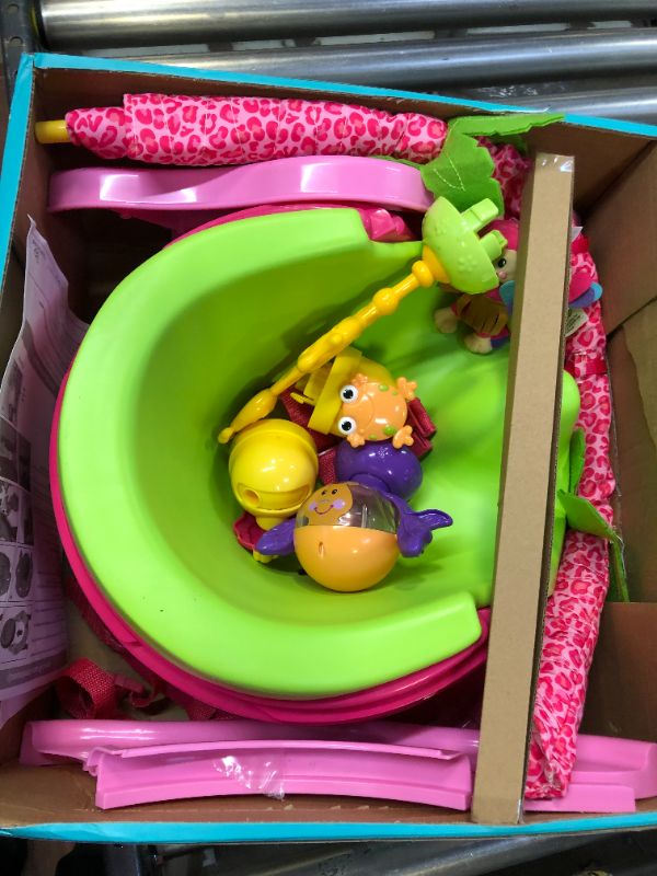 Photo 1 of Summer® Deluxe SuperSeat®, Island Giggles, Fun Baby Seat for Sitting Up, Playtime, and Meals, Ages 4 Months to 4 Years
