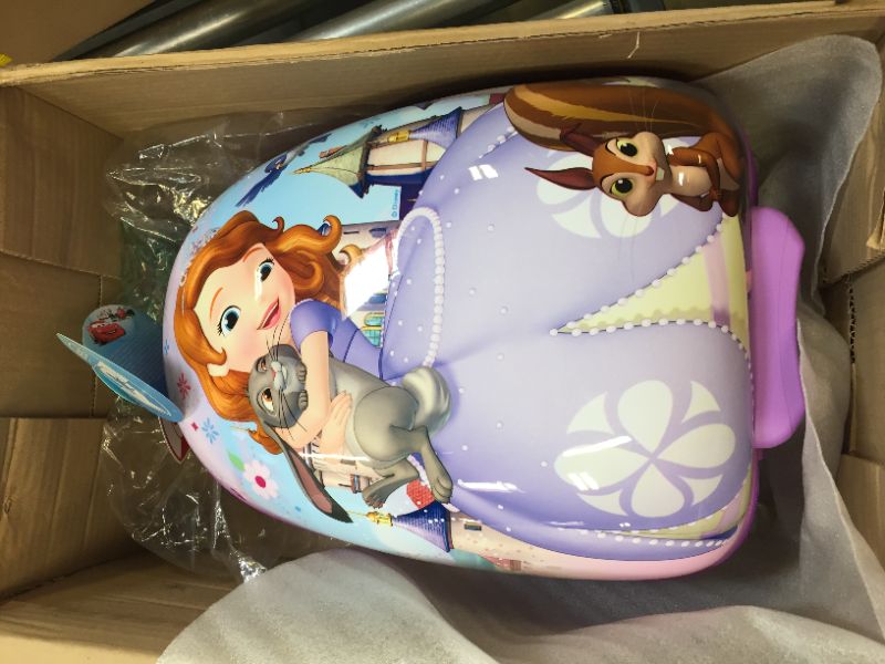 Photo 4 of Disney Princess Sofia 18 Inch Egg Shaped Luggage for Kids