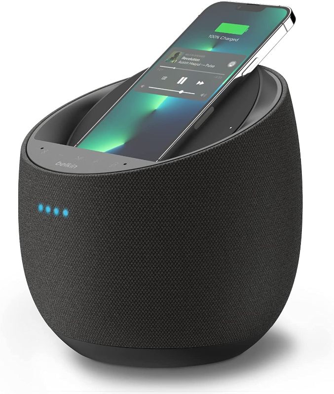 Photo 1 of Belkin SoundForm Elite Hi-Fi Smart Speaker + Wireless Charger Sound Technology by Devialet