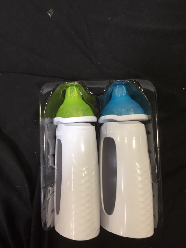 Photo 1 of Kiinde Twist Squeeze Natural Baby Breast Milk Feeding Bottle with Nipples and Case (2 Pack), Easy to clean, BPA, PVC and Phthalate Free, Top Rack Dishwasher Safe, Recyclable
