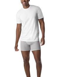 Photo 1 of Hanes Premium Men's 6pk Crew Neck T-Shirt - White M