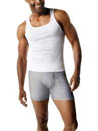 Photo 1 of Hanes Men's Tagless ComfortSoft Tank Undershirt 6 Pack, up to 3XL 