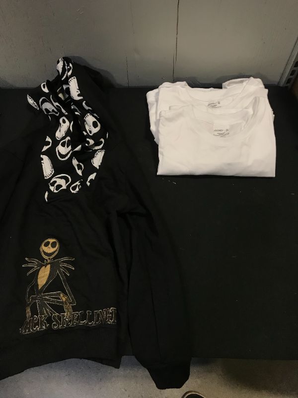 Photo 1 of Jack Skeleton Sweater And 2XL White Shirt   