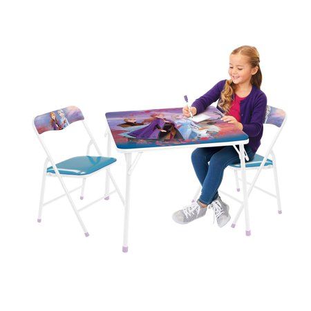 Photo 1 of Disney Frozen 2 Erasable Activity Table (CHAIR BACK HAS SLITS)