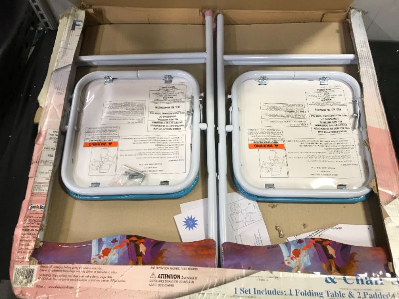 Photo 1 of Disney Frozen 2 Erasable Activity Table (CHAIR BACK HAS SLITS)
