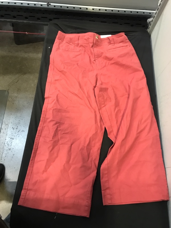 Photo 1 of Generic Pink Wide Legged Crop Pants. Size 12