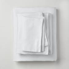 Photo 1 of 100% Washed Linen Solid Sheet Set - Casaluna. King 
