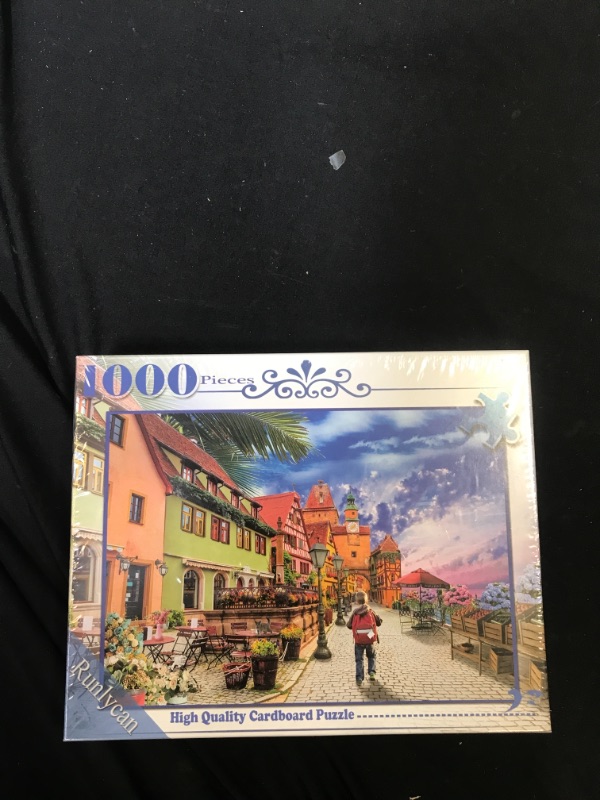 Photo 2 of 1000 Piece Puzzles for Adults Landscape Puzzles for Adults Puzzle Game for Adult Family Friends Toy Gift
