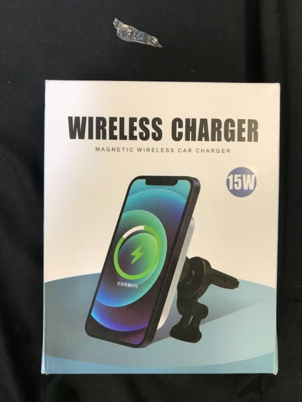 Photo 2 of 15w Wireless Charger Magnetic Wireless Car Charger