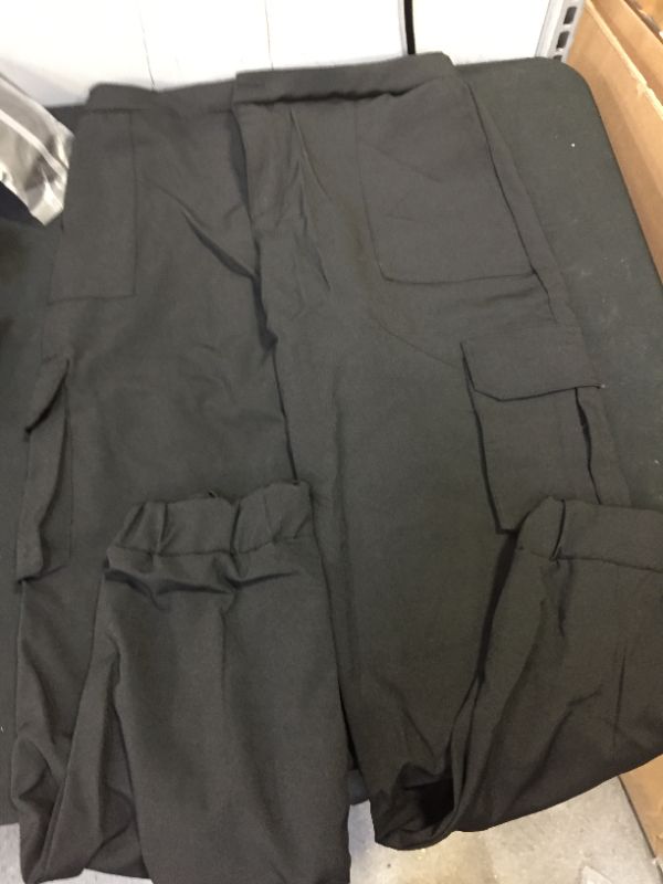 Photo 1 of BLACK PANTS SIZE 10 WOMENS CARGO