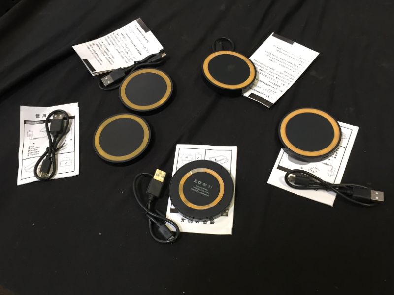 Photo 2 of 5 PACK GENERIC WIRELESS PHONE CHARGERS