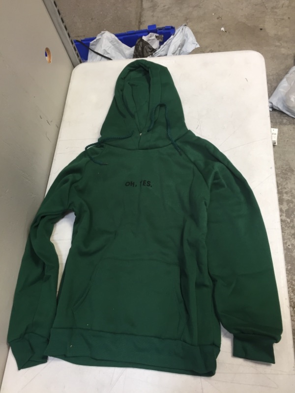 Photo 1 of Generic Green Hoodie. Medium