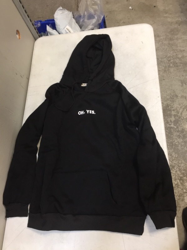 Photo 1 of Generic Black Hoodie. Large