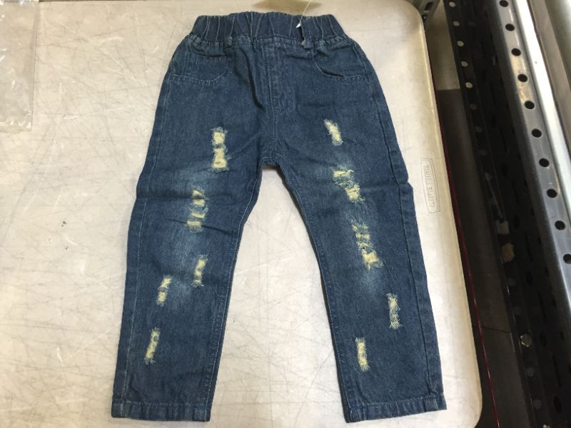 Photo 1 of kids blue jeans years 2-3 (90cm) 2 pack 