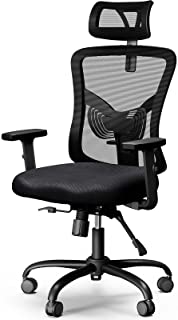 Photo 1 of NOBLEWELL Office Chair Ergonomic Office Chair High Back Mesh Computer Chair with Lumbar Support Adjustable Armrest, Backrest and Headrest