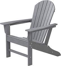 Photo 1 of DAILYLIFE HDPE Adirondack Chair, Patio Outdoor Chairs, Plastic Resin Deck Chair, Painted Weather Resistant, for Deck, Garden, Backyard & Lawn Furniture, Fire Pit, Porch Seating