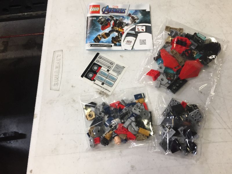 Photo 2 of LEGO Marvel Avengers Classic Thor Mech Armor 76169 Cool Thor Hammer Playset; Superhero Building Toy for Kids, New 2020 (139 Pieces)
