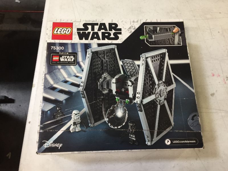 Photo 2 of LEGO Star Wars Imperial TIE Fighter 75300 Building Kit; Awesome Construction Toy for Creative Kids, New 2021 (432 Pieces) Has Not Been Opened 
