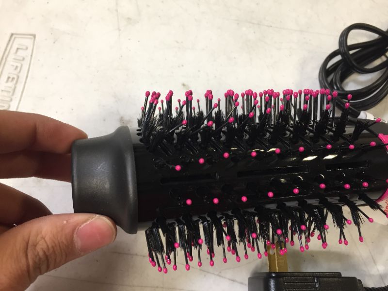Photo 3 of REVLON One-Step Hair Dryer And Volumizer Hot Air Brush, Black

