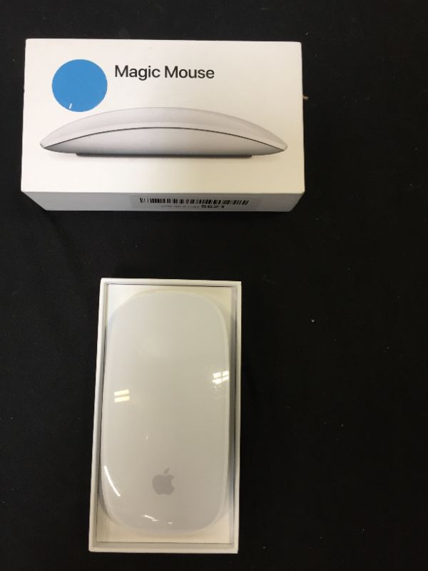 Photo 2 of Apple Magic Mouse (Wireless, Rechargable) - Silver
