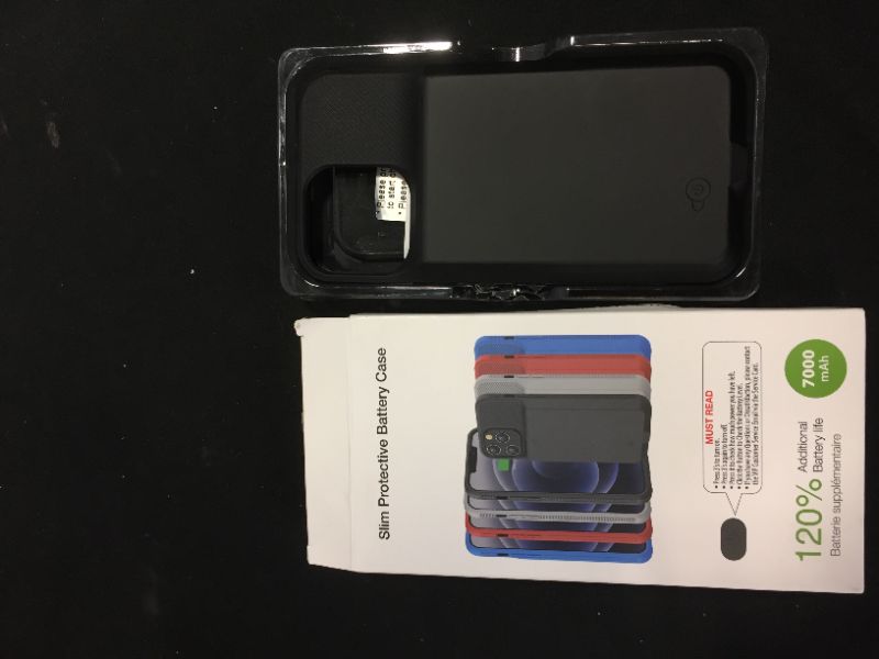 Photo 1 of battery case for iphone 13 pro max - black