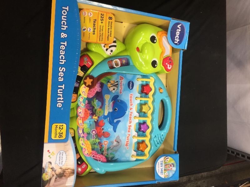 Photo 2 of VTech Touch and Teach Sea Turtle Interactive Learning Book
