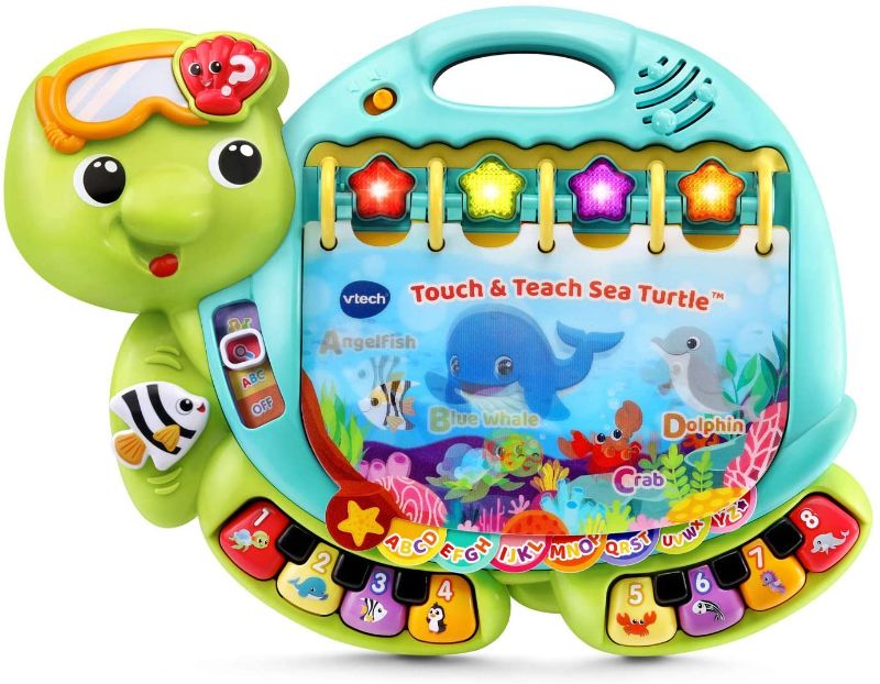 Photo 1 of VTech Touch and Teach Sea Turtle Interactive Learning Book
