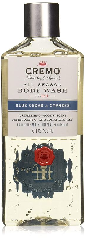 Photo 1 of Cremo Inc Cremo Blue Cedar & Cyprus Body Wash - 16oz, 16 Oz
