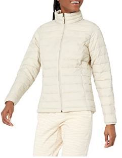 Photo 1 of Amazon Essentials Women's Lightweight Long-Sleeve Full-Zip Water-Resistant Packable Puffer Jacket
large
