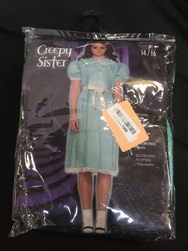 Photo 2 of Forum Women's Creepy Sister Costume Dress
14/16