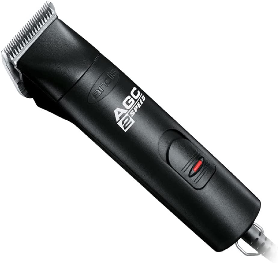 Photo 1 of Andis 22340 ProClip 2-Speed Detachable Blade Clipper, Professional Animal Grooming, AGC2, Black
