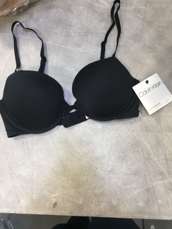 Photo 2 of Calvin Klein Women's Constant Push Up Plunge Bra
32C