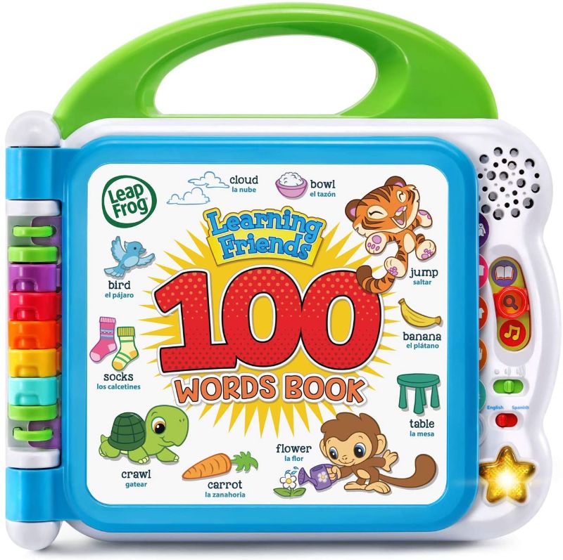 Photo 1 of LeapFrog Learning Friends 100 Words Book (Frustration Free Packaging), Green
