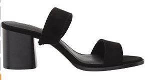 Photo 1 of Amazon Essentials Women's Two Strap Heeled Slide Sandal
10