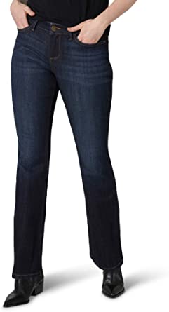 Photo 1 of Lee Women's Misses Secretly Shapes Regular Fit Bootcut Jean SIZE 4 SHORT
